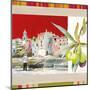 St Tropez-Lizie-Mounted Art Print