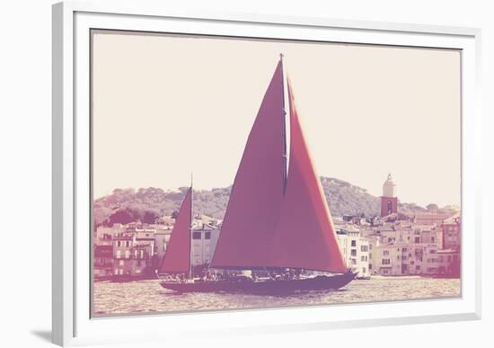 St Tropez-Ingrid Abery-Framed Giclee Print