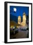 St. Tryphon Cathedral at Night, Old Town, UNESCO World Heritage Site, Kotor, Montenegro, Europe-Frank Fell-Framed Photographic Print