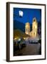 St. Tryphon Cathedral at Night, Old Town, UNESCO World Heritage Site, Kotor, Montenegro, Europe-Frank Fell-Framed Photographic Print