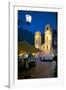 St. Tryphon Cathedral at Night, Old Town, UNESCO World Heritage Site, Kotor, Montenegro, Europe-Frank Fell-Framed Photographic Print