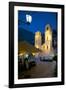 St. Tryphon Cathedral at Night, Old Town, UNESCO World Heritage Site, Kotor, Montenegro, Europe-Frank Fell-Framed Photographic Print