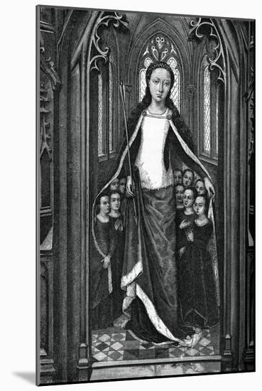 St Ursula and the Holy Virgins, from the Reliquary of St Ursula, 1489-Hans Memling-Mounted Giclee Print