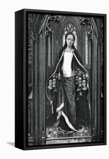 St Ursula and the Holy Virgins, from the Reliquary of St Ursula, 1489-Hans Memling-Framed Stretched Canvas