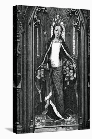 St Ursula and the Holy Virgins, from the Reliquary of St Ursula, 1489-Hans Memling-Stretched Canvas