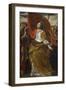 St Ursula and the Virgins, 1622-1623-Giovanni Lanfranco-Framed Giclee Print