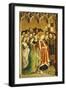 St Ursula and Virgins, Left Panel of Adoration of Magi Altarpiece, Circa 1445-Stefan Lochner-Framed Giclee Print