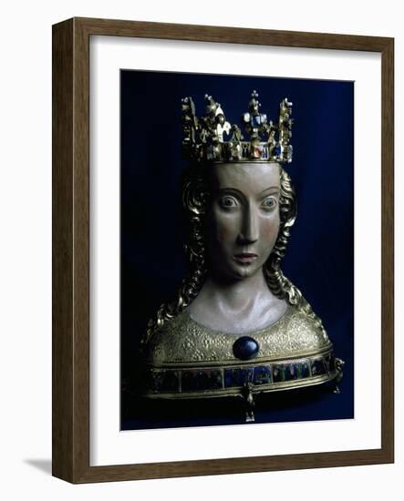 St Ursula Bust-Bartolomeo Della Gatta-Framed Giclee Print