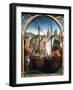 St Ursula Shrine, Arrival in Basle, 1489-Hans Memling-Framed Photographic Print