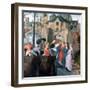 St Ursula Shrine, Arrival in Cologne, 1489-Hans Memling-Framed Giclee Print