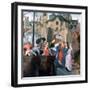 St Ursula Shrine, Arrival in Cologne, 1489-Hans Memling-Framed Giclee Print