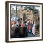 St Ursula Shrine, Arrival in Cologne, 1489-Hans Memling-Framed Giclee Print