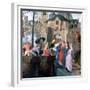 St Ursula Shrine, Arrival in Cologne, 1489-Hans Memling-Framed Giclee Print