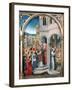 St Ursula Shrine, Arrival in Rome, 1489-Hans Memling-Framed Photographic Print