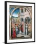 St Ursula Shrine, Arrival in Rome, 1489-Hans Memling-Framed Photographic Print