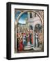 St Ursula Shrine, Arrival in Rome, 1489-Hans Memling-Framed Photographic Print