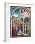 St Ursula Shrine, Arrival in Rome, 1489-Hans Memling-Framed Photographic Print