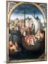 'St Ursula Shrine, Departure from Basle', 1489. Artist: Hans Memling-Hans Memling-Mounted Giclee Print