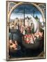 'St Ursula Shrine, Departure from Basle', 1489. Artist: Hans Memling-Hans Memling-Mounted Giclee Print