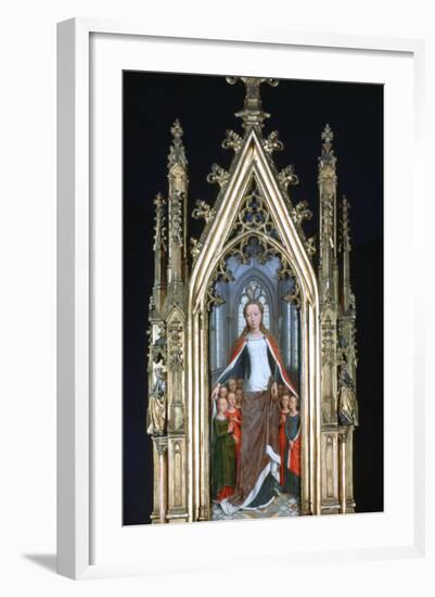 St Ursula Shrine, St Ursula and the Holy Virgins , 1489-Hans Memling-Framed Photographic Print