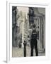 St. Ursula Street and Visitor, Triq Sant-Orsla, Valletta, Malta-Walter Bibikow-Framed Photographic Print