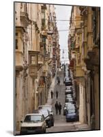 St. Ursula Street, Triq Sant-Orsla, Valletta, Malta-Walter Bibikow-Mounted Photographic Print
