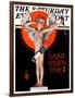 "St. Valentine, 1924," Saturday Evening Post Cover, February 16, 1924-Joseph Christian Leyendecker-Framed Giclee Print