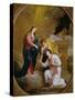 St Valentine Kneeling in Supplication-David III Teniers-Stretched Canvas