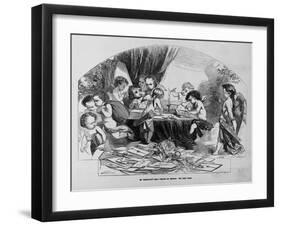 St. Valentine's Day. (Drawing)-null-Framed Giclee Print