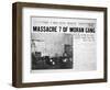 St. Valentine's Day Massacre, Front Page of the Chicago Daily News, 14th February 1929-null-Framed Giclee Print