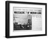 St. Valentine's Day Massacre, Front Page of the Chicago Daily News, 14th February 1929-null-Framed Giclee Print