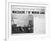 St. Valentine's Day Massacre, Front Page of the Chicago Daily News, 14th February 1929-null-Framed Giclee Print