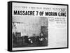 St. Valentine's Day Massacre, Front Page of the Chicago Daily News, 14th February 1929-null-Framed Stretched Canvas