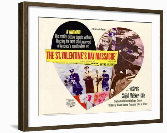 St. Valentines Day Massacre, 1967-null-Framed Art Print