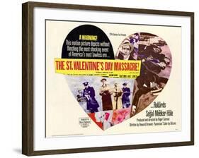 St. Valentines Day Massacre, 1967-null-Framed Art Print