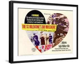 St. Valentines Day Massacre, 1967-null-Framed Art Print