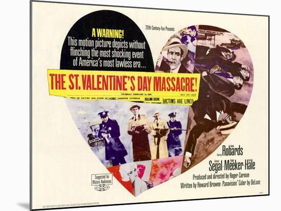 St. Valentines Day Massacre, 1967-null-Mounted Art Print