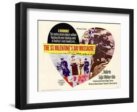 St. Valentines Day Massacre, 1967-null-Framed Art Print