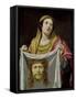 St. Veronica Holding the Holy Shroud-Simon Vouet-Framed Stretched Canvas