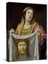 St. Veronica Holding the Holy Shroud-Simon Vouet-Stretched Canvas