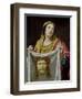 St. Veronica Holding the Holy Shroud-Simon Vouet-Framed Giclee Print