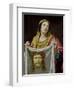 St. Veronica Holding the Holy Shroud-Simon Vouet-Framed Giclee Print