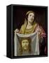 St. Veronica Holding the Holy Shroud-Simon Vouet-Framed Stretched Canvas