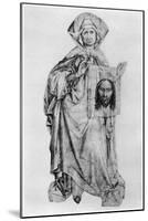 St Veronica, Mid 15th Century-Robert Campin-Mounted Giclee Print