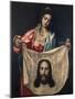 St, Veronica with the Shroud of Christ, C. 1602-07-El Greco-Mounted Giclee Print