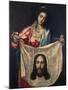 St, Veronica with the Shroud of Christ, C. 1602-07-El Greco-Mounted Giclee Print