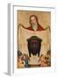 St. Veronica with the Shroud of Christ-Master of Saint Veronika-Framed Giclee Print