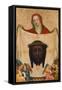 St. Veronica with the Shroud of Christ-Master of Saint Veronika-Framed Stretched Canvas