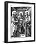 St Veronica with the Sudarium Between St Peter and Paul, 1510-Albrecht Durer-Framed Giclee Print