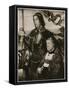 St Victor and a Donor-Hugo van der Goes-Framed Stretched Canvas